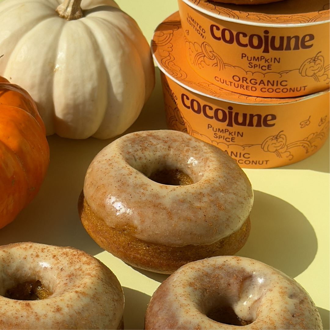 Pumpkin Spice Donuts